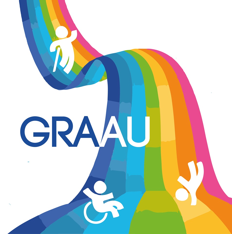 Logotipo do GRAAU - Grupo de Acessibilidade Arquitetnica e Urbanstica